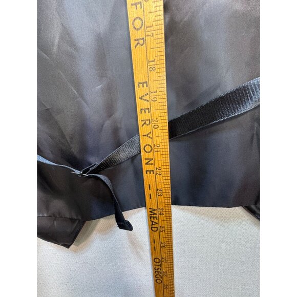 Jean Yves Paris Mens Satin Formal Suit Vest With Bow Tie Size M Red Sleeveless - Picture 11 of 12